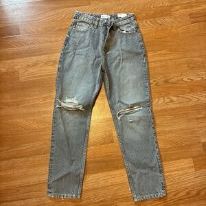 Zara High Rise Women Jeans - Gray